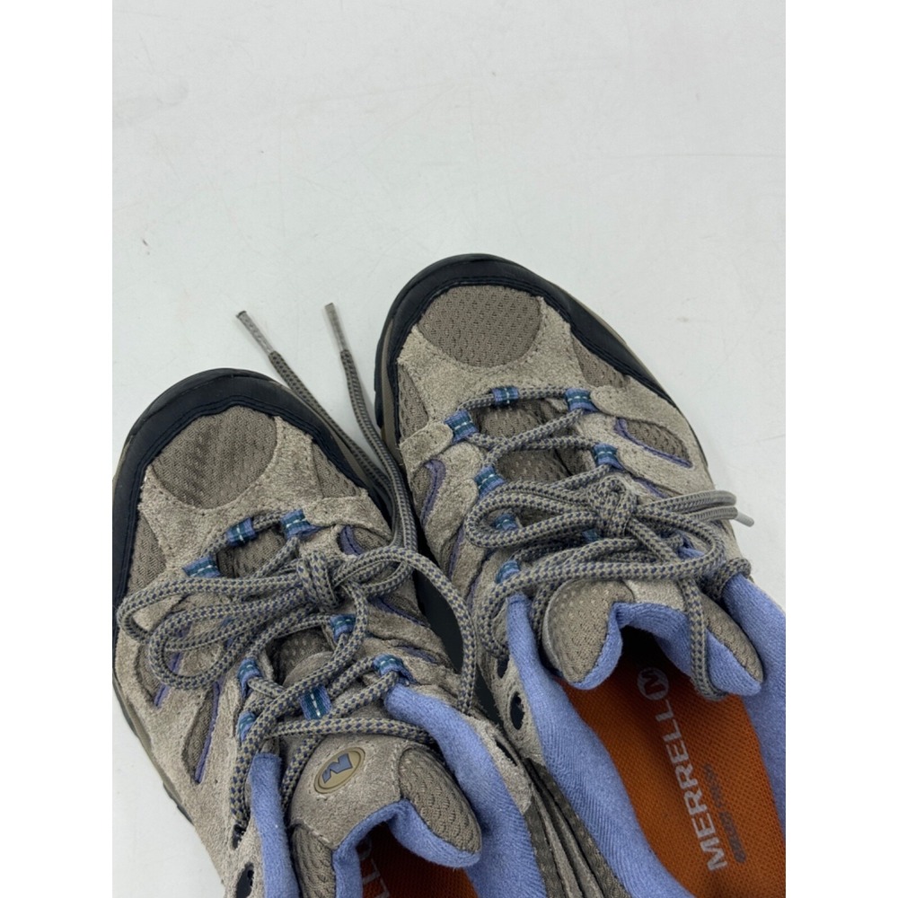 Merrell Women Moab‎ 2 Aluminum/Marlin Continuum Ortholite Hiking Shoe Sz 7 - Picture 10 of 10